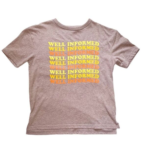 Old Navy Other - Kids “Well informed” tee